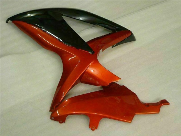 Rojo Negro ABS Plástico GSXR 600 / 750 K8 08-10 Rojo Negro ABS Plástico GSXR 600 / 750 K8 08-10