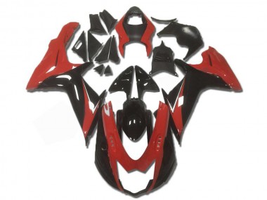 Rojo Negro ABS Plásticos GSXR 600 / 750 K11 11-21