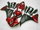 Rojo Negro ABS Plásticos R1 09-11 Rojo Negro ABS Plásticos R1 09-11