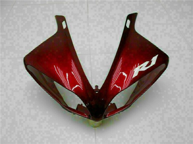 Rojo Negro ABS Plásticos R1 09-11 Rojo Negro ABS Plásticos R1 09-11