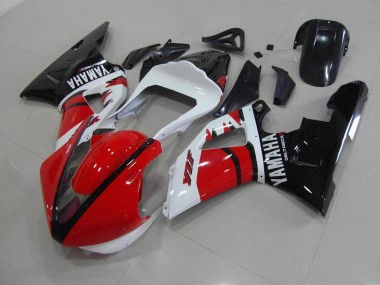 Rojo Negro Blanco Carrera Versión Carenado R1 00-01