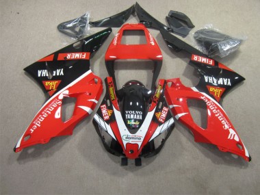 Rojo Negro Blanco Santander Carenado R1 98-99