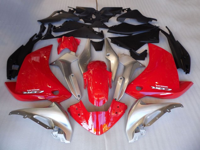 Rojo Negro Carenado CBR 500 RR 13-15