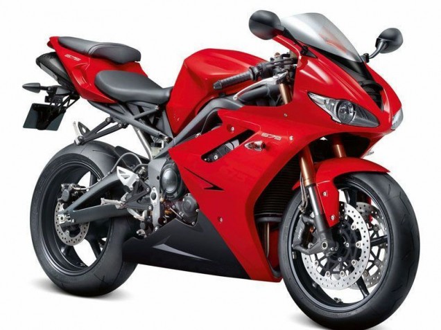 Rojo Negro Carenado Daytona 675 Triple 09-12 Rojo Negro Carenado Daytona 675 Triple 09-12