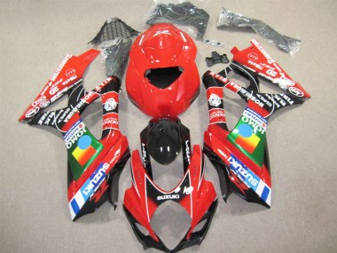 Rojo Negro Carenado GSXR 1000 K7 07-08