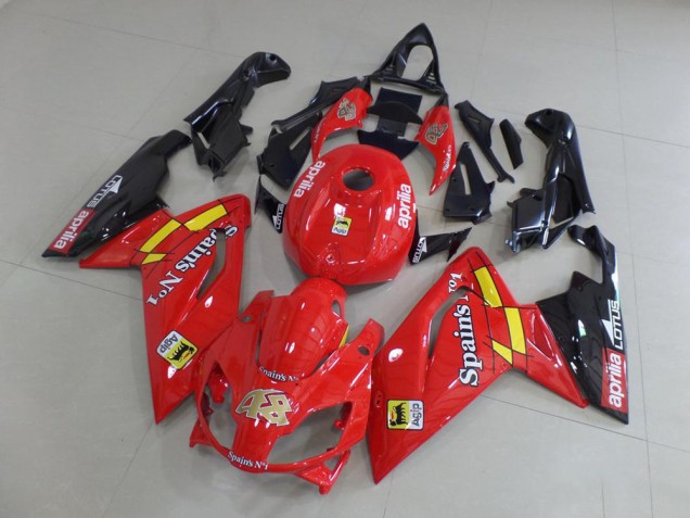 Rojo & Negro Carenado RS 125 06-11 Rojo & Negro Carenado RS 125 06-11