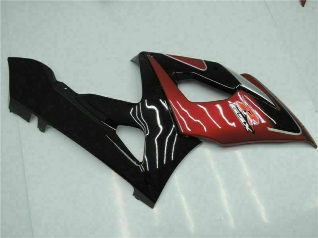 Rojo Negro Carrocería GSXR 1000 K5 05-06 Rojo Negro Carrocería GSXR 1000 K5 05-06