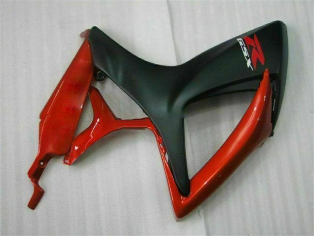 Rojo Negro Inyección Kit Carenado GSXR 600 / 750 K6 06-07 Rojo Negro Inyección Kit Carenado GSXR 600 / 750 K6 06-07