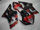 Rojo Negro Kit Carenado GSXR 1000 K3 03-04