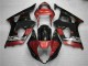 Rojo Negro Kit Carenado GSXR 1000 K3 03-04