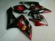 Rojo Negro Kit Carenado GSXR 1000 K5 05-06 Rojo Negro Kit Carenado GSXR 1000 K5 05-06