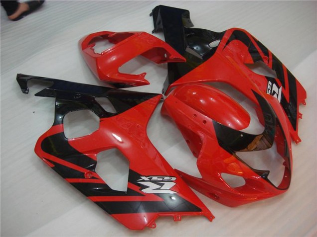 Rojo Negro Kit Carenado Inyección GSXR 600 / 750 K4 04-05 Rojo Negro Kit Carenado Inyección GSXR 600 / 750 K4 04-05