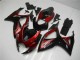 Rojo Negro Kit Carenado Inyección GSXR 600 / 750 K6 06-07 Rojo Negro Kit Carenado Inyección GSXR 600 / 750 K6 06-07