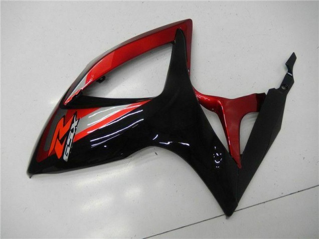 Rojo Negro Kit Carenado Inyección GSXR 600 / 750 K6 06-07 Rojo Negro Kit Carenado Inyección GSXR 600 / 750 K6 06-07
