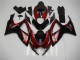 Rojo Negro Kit Carenado Inyección GSXR 600 / 750 K6 06-07 Rojo Negro Kit Carenado Inyección GSXR 600 / 750 K6 06-07