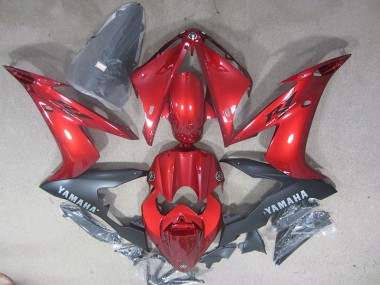 Rojo Negro Kit Carenado R1 04-06