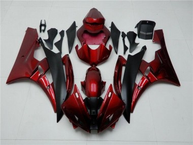 Rojo Negro Kits Carenado R6 06-07