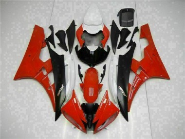 Rojo Negro Kits Completo Carenado R6 06-07