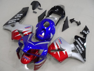 Rojo Plata Azul Carenado CBR 600 RR 03-04