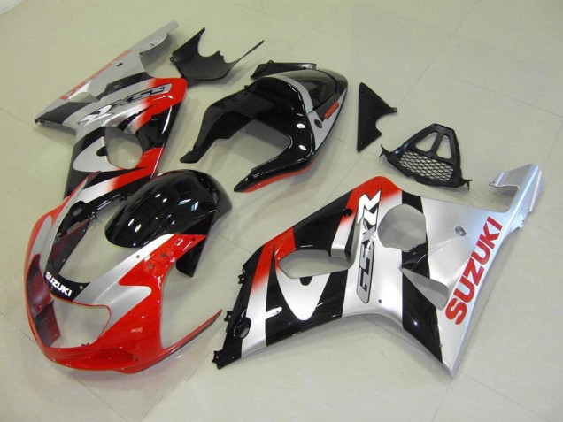 Rojo Plata Carenado GSXR 1000 K1 00-02 Rojo Plata Carenado GSXR 1000 K1 00-02