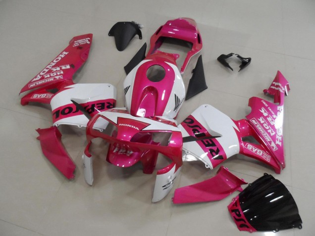 Rosa Repsol Kits Completo Carenado CBR 600 RR 03-04 Rosa Repsol Kits Completo Carenado CBR 600 RR 03-04