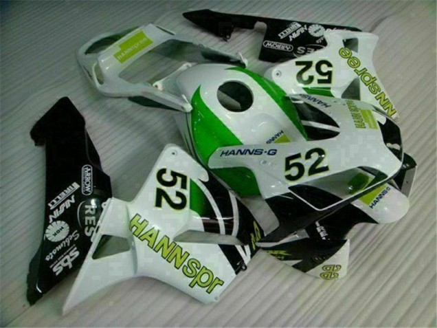 Verde Blanco Negro Carenado CBR 600 RR 03-04