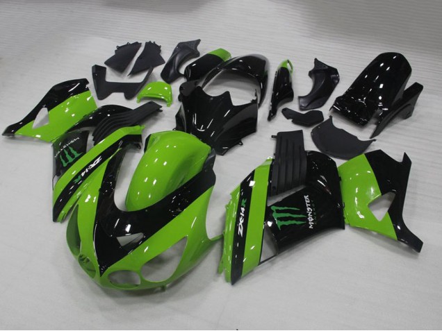 Verde Monster Carenado ZX14R ZZR 1400 06-11 Verde Monster Carenado ZX14R ZZR 1400 06-11