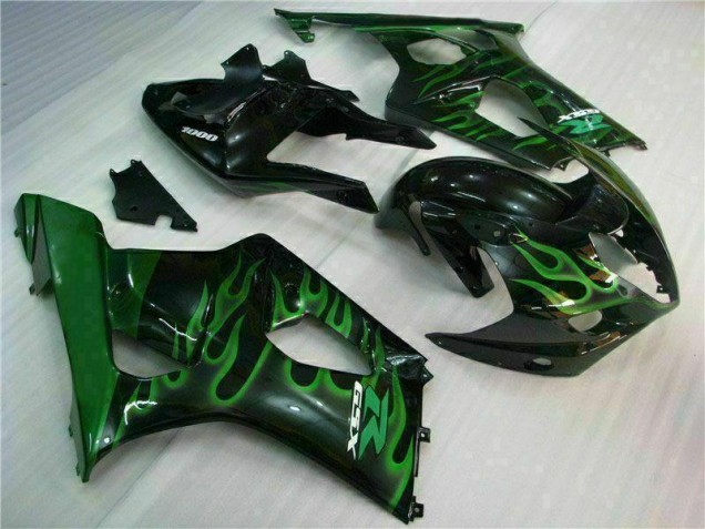 Verde Negro Carenado GSXR 1000 K3 03-04
