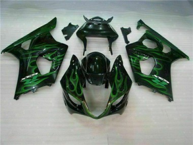 Verde Negro Carenado GSXR 1000 K3 03-04
