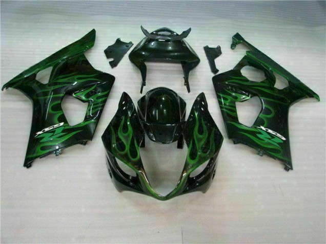 Verde Negro Carenado GSXR 1000 K3 03-04