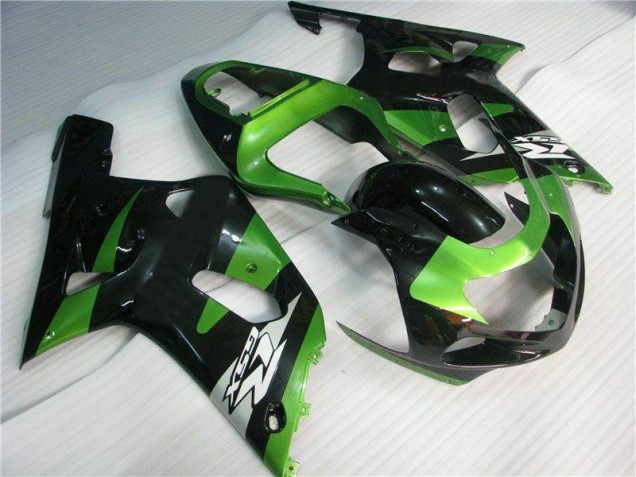 Verde Negro Carenado GSXR 600 / 750 K1 K2 K3 01-03 Verde Negro Carenado GSXR 600 / 750 K1 K2 K3 01-03