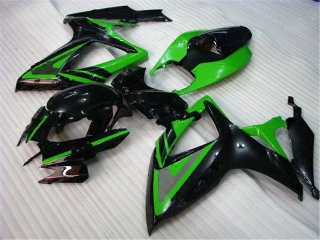 Verde Negro Carenado GSXR 600 / 750 K6 06-07 Verde Negro Carenado GSXR 600 / 750 K6 06-07