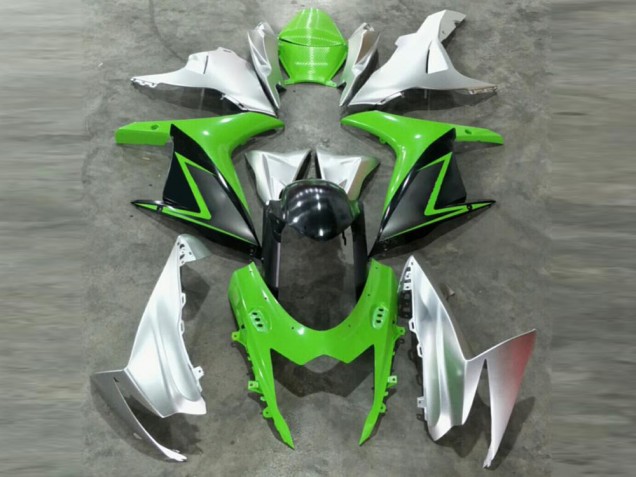 Verde Plata Kits Carenado GSXR 600 / 750 K11 11-21