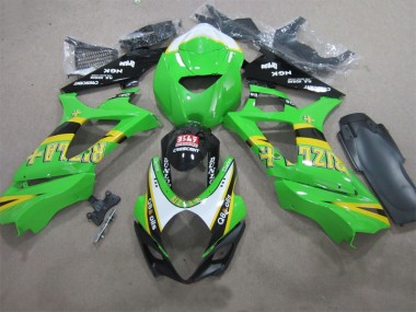 Verde Rizla Q8 Oils Carenado GSXR 1000 K7 07-08