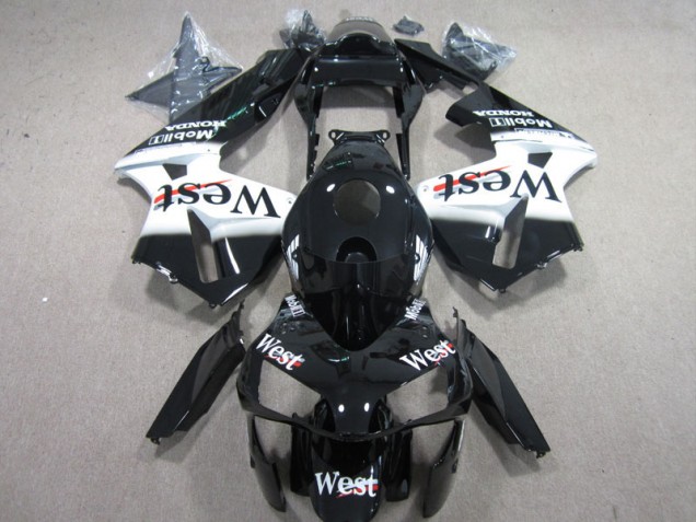 West Blanco Negro Carenado CBR 600 RR 03-04 West Blanco Negro Carenado CBR 600 RR 03-04