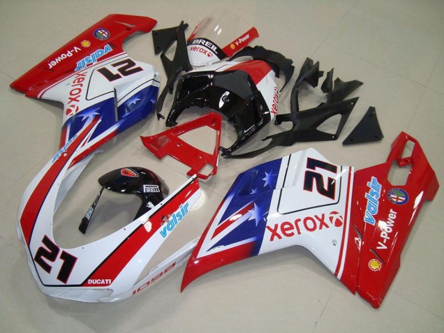 Xerox 21 Carenado Ducati 848 1098 1198 07-14 Xerox 21 Carenado Ducati 848 1098 1198 07-14